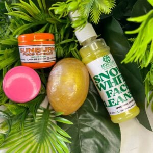 Sun burn face kit