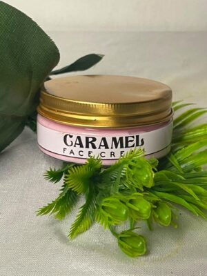 Caramel face cream
